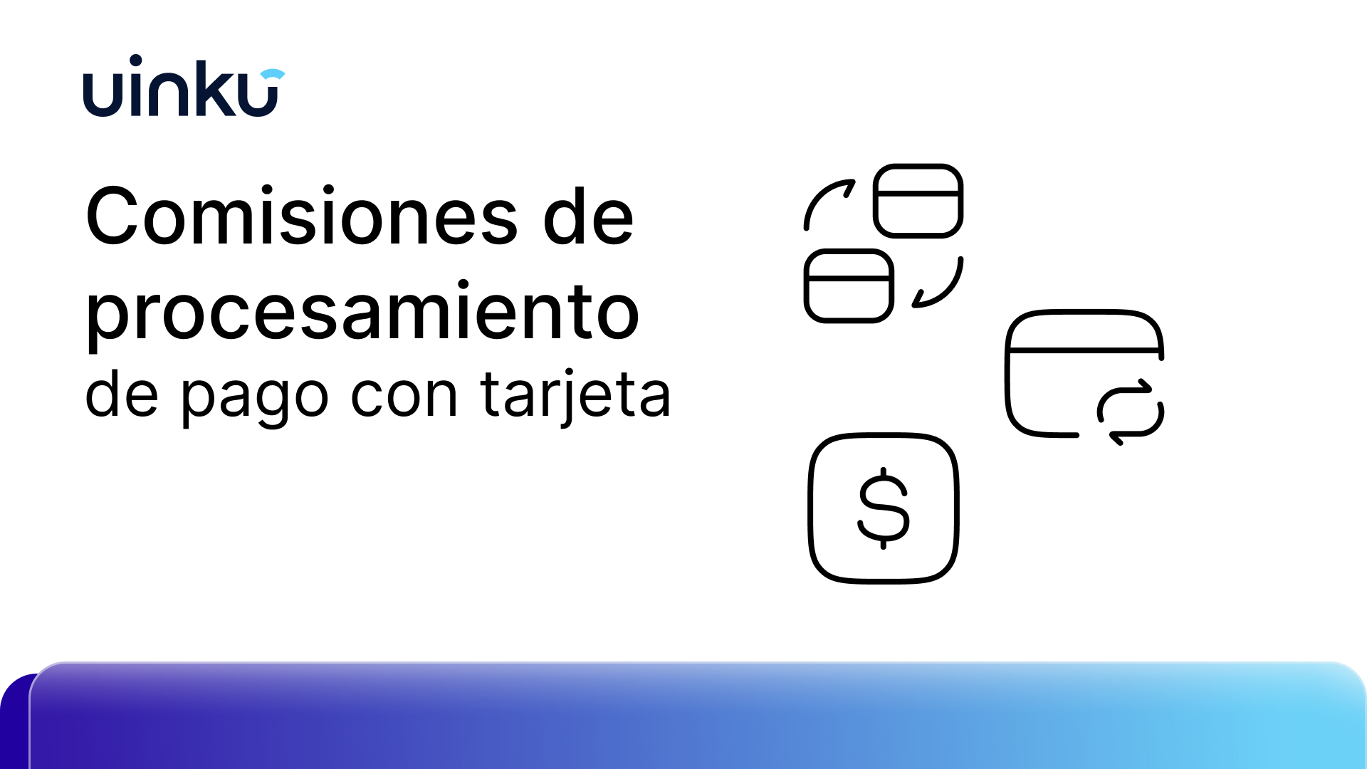 Comisiones de pago con tarjeta
